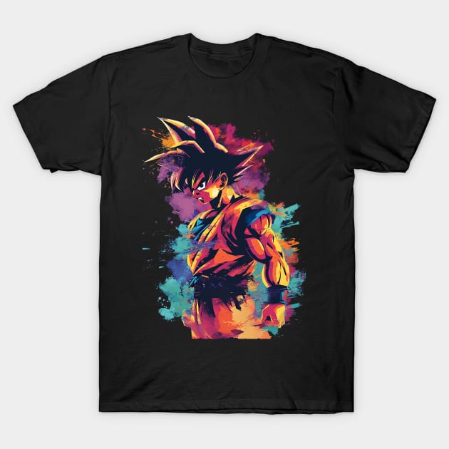 goku T-Shirt by pokermoment